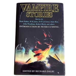 Vampire stories Hardcover Book by Bram stoker Anne rice intro Peter Cushing 1993